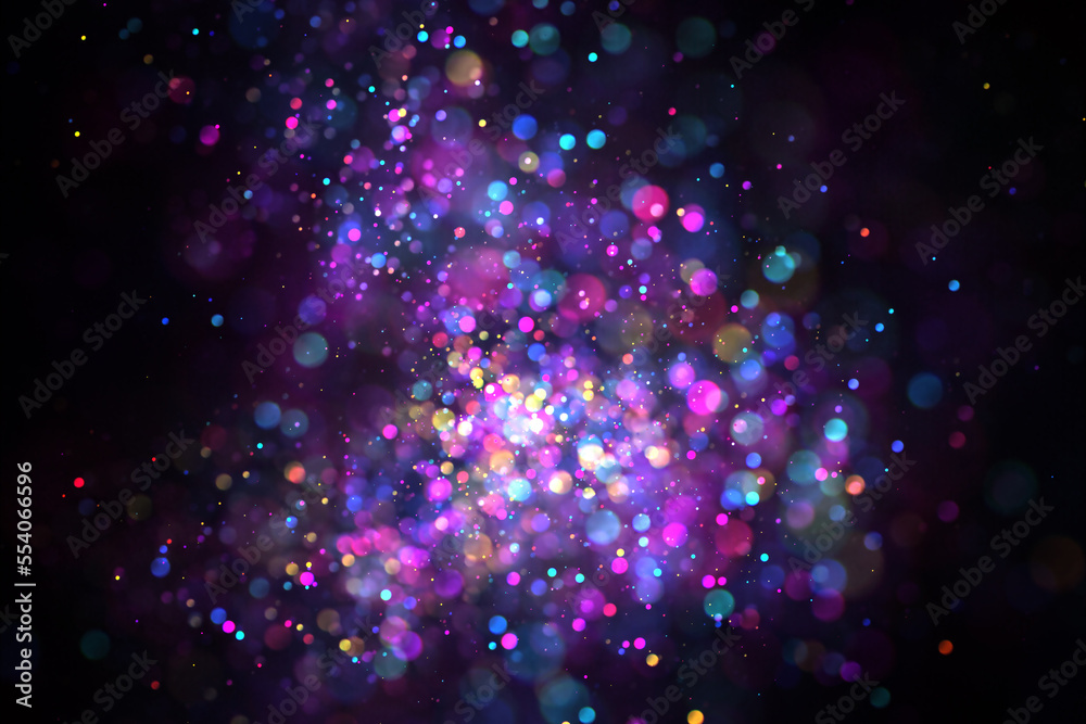 Purple glitter lights grunge background glitter defocused abstract. 