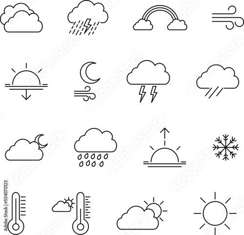 weather icons collection