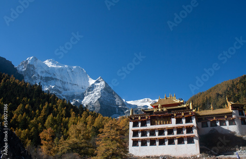 Yading Nature Reserve, Daocheng, Sichuan, China photo