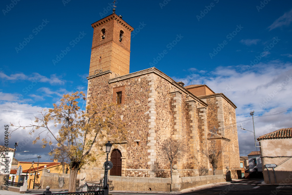 Iglesia de San Antonio Abad, Almonacid de Toledo, Toledo, Castilla la Mancha, España