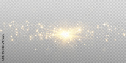 golden dust light png. Bokeh light lights effect background. Christmas glowing dust background Christmas glowing light bokeh confetti and sparkle overlay texture for your design.