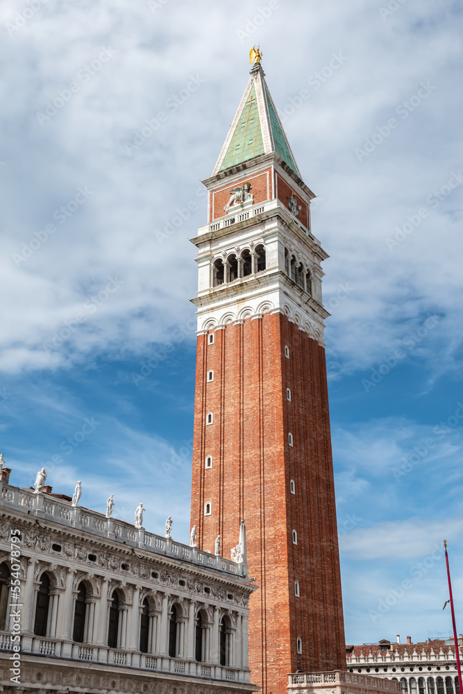 Campanile bell tower, Venice, Italy.