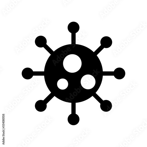 covid, coronavirus, virus, corona, pandemic icon vector