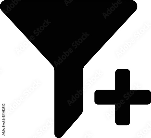 advanced search, filter icon vector