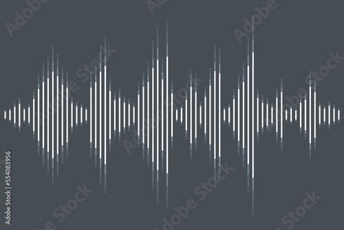 Audio levels simple vector