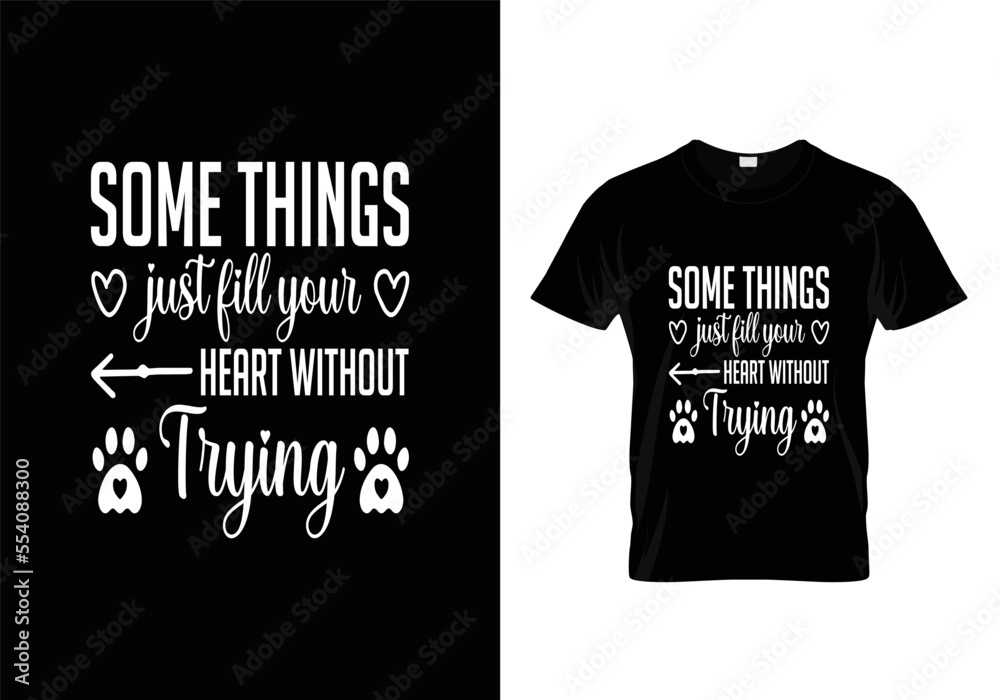 The best therapist has fur and four legs t shirt design. Dog retro t-shirt design for dog lovers. Animal lover t-shirt design