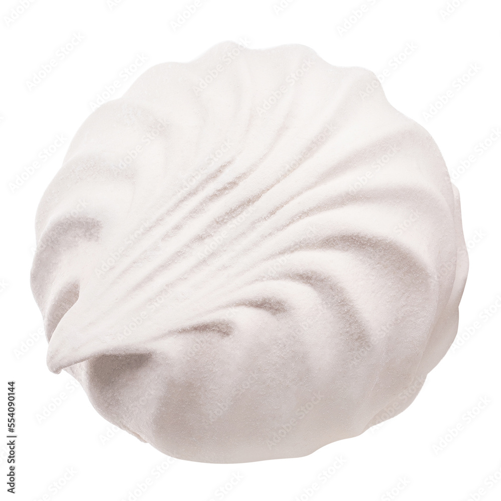 Delicious zephyr marshmallow, isolated on white background Delicious zephyr marshmallow, isolated on white background