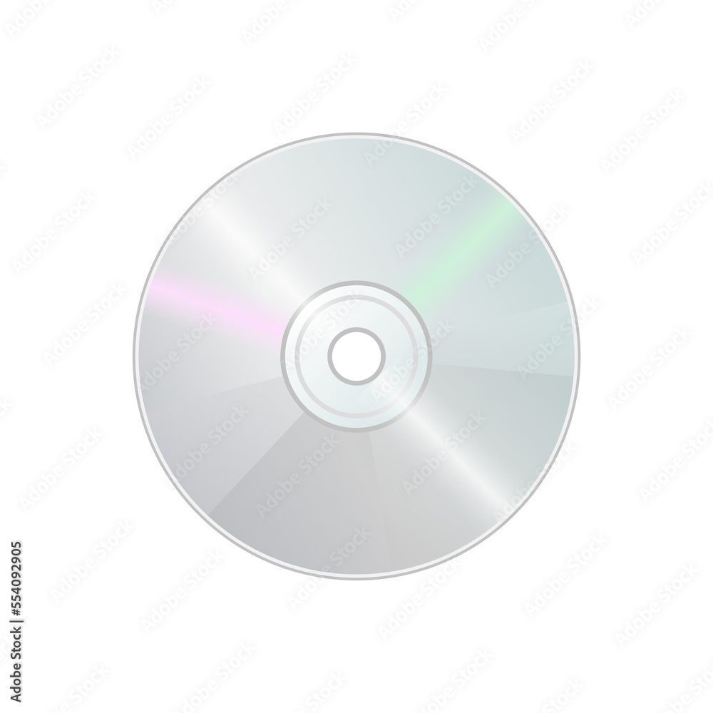 Compact disk CD DVD icon for disk drive in personal computer Compact disk CD DVD icon for disk drive in personal computer