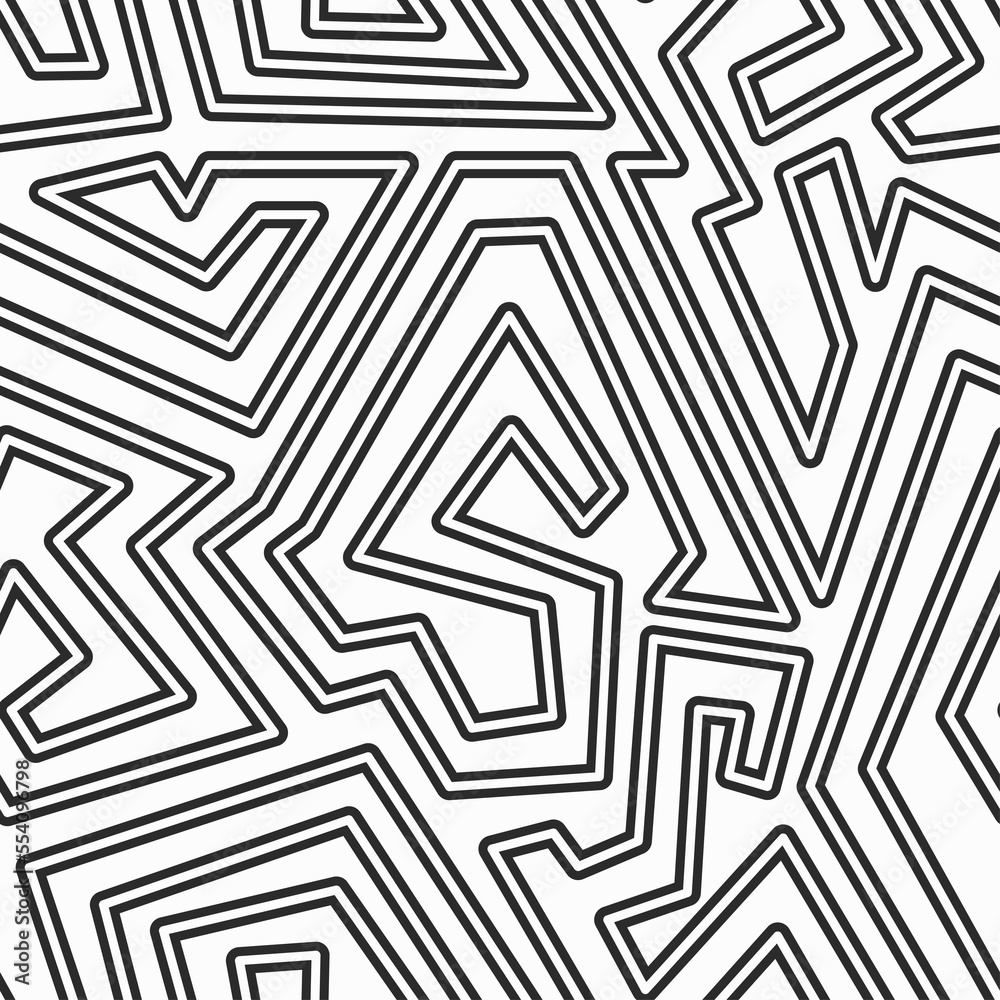 Monochrome ancient. Seamless pattern. Monochrome ancient. Seamless pattern.