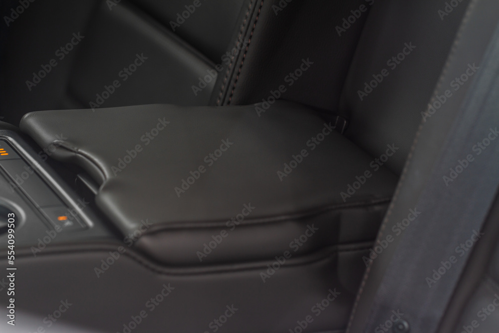 Obraz premium Closed car glove box compartment. Glove compartment of car.