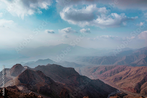 The beautiful landscape of Taif city of Saudi Arabia