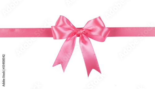 Pink Ribbon with Bow