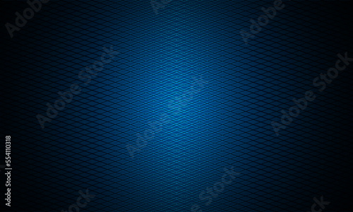 Dark blue background. Dark metal texture steel background. Navy blue carbon fiber texture. Web design template vector illustration. 
