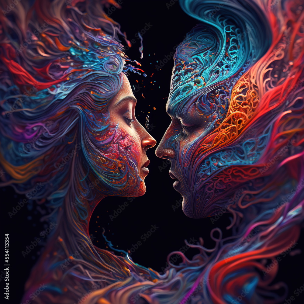 L'amour. Généré par une IA. L'amour. Généré par une IA.