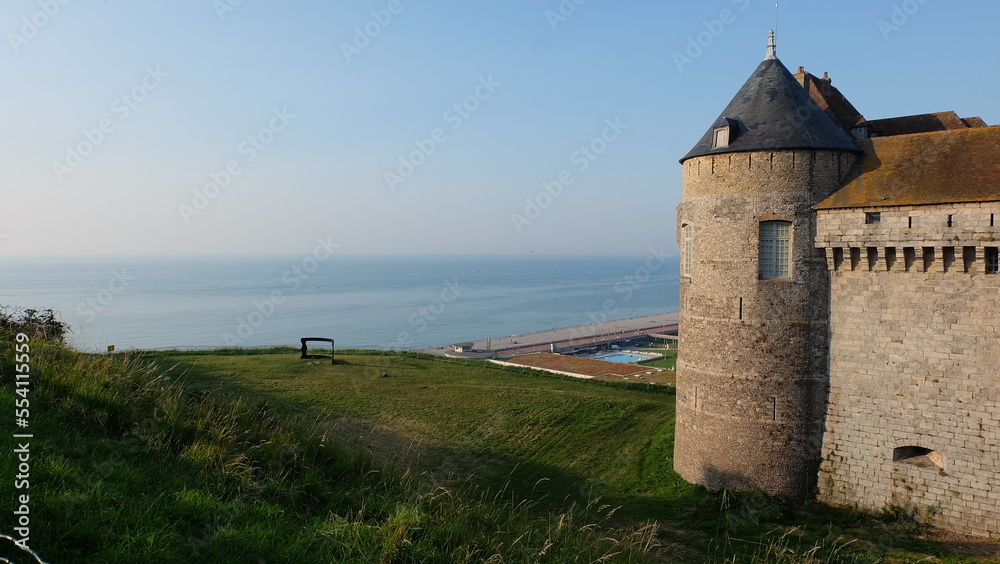 Chateau Musee de Dieppe an der Normandie Küste