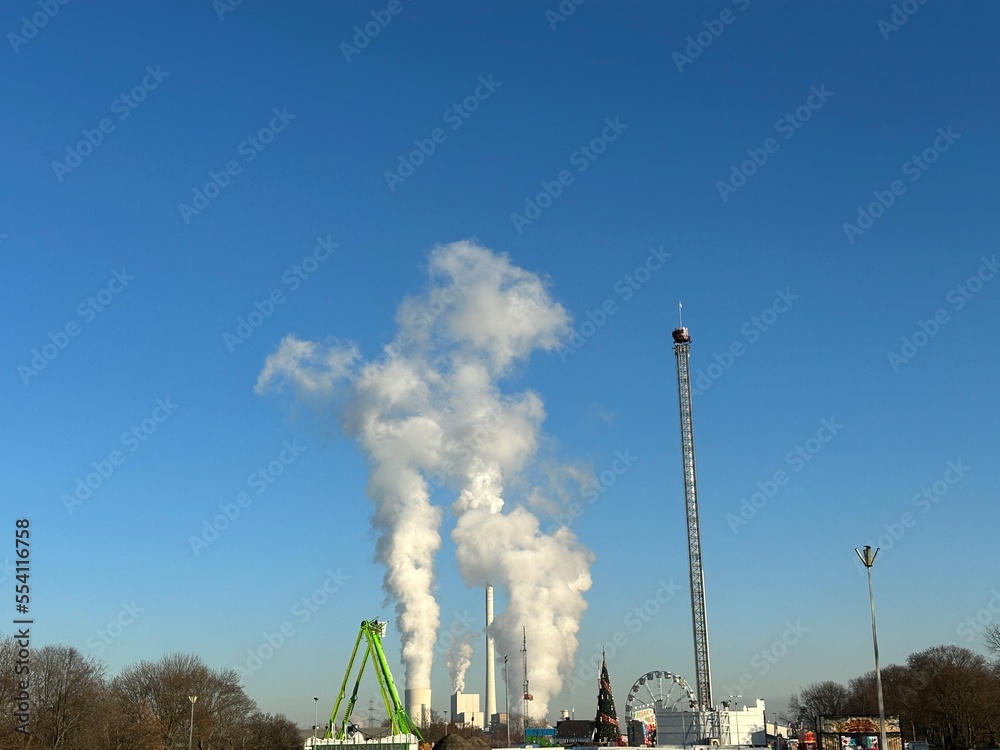 Rhein Herne Kanal mit CEAG Kraftwerk