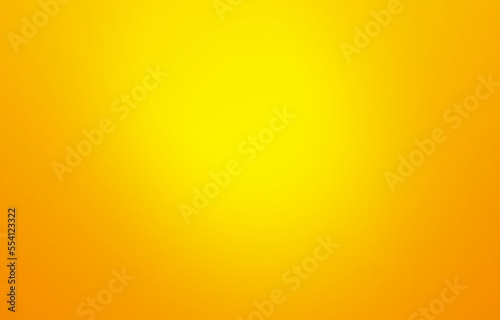 Golden yellow gradient background texture wall. Shiny yellow. Design for presentation, paper, backdrop or wallpaper