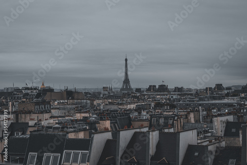 top view of Paris  © Karim