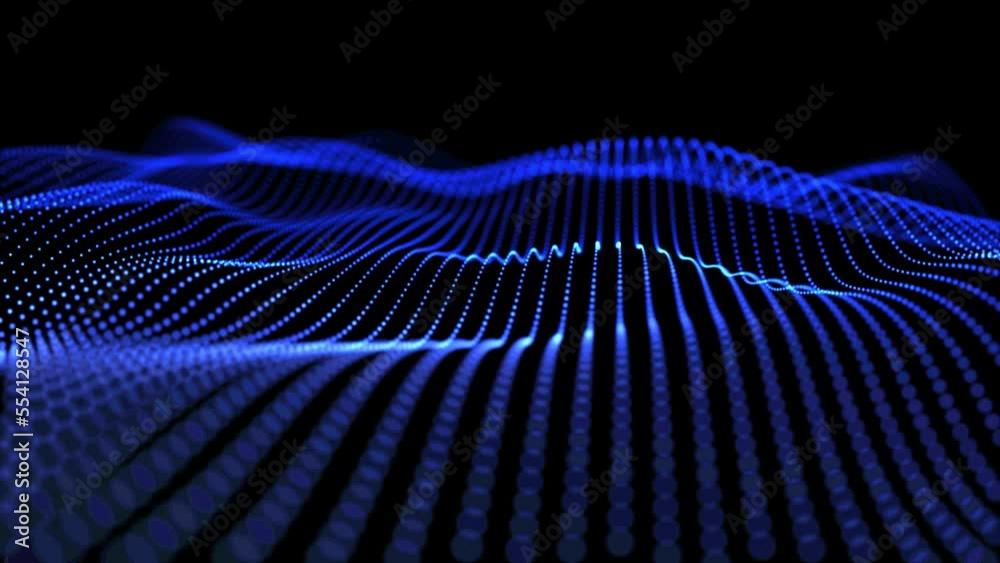 Metaverse template. Cyberspace visualization. Blue Futuristic wavy background. Metaverse template. Cyberspace visualization. Blue Futuristic wavy background.