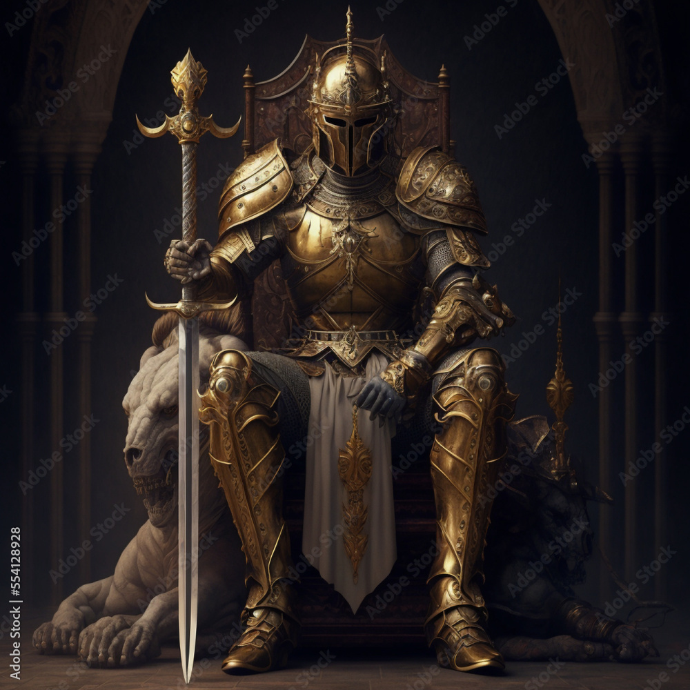 Fototapeta premium Strength Warrior