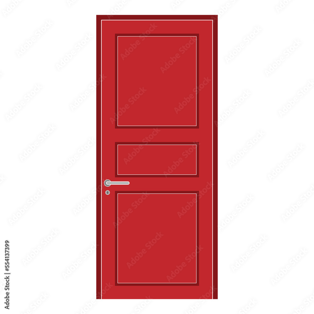 illustration of red door. vector eps10. illustration of red door. vector eps10.