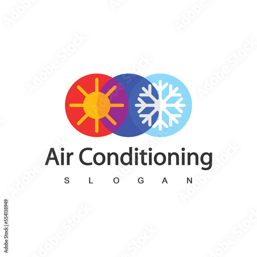 Free Download Air Conditioning Logo, HVAC Logo Concept - GFXLoad