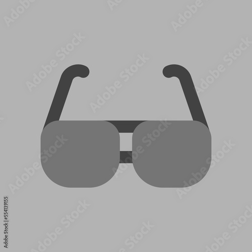 Sunglasses icon in flat style about travel, use for website mobile app presentation