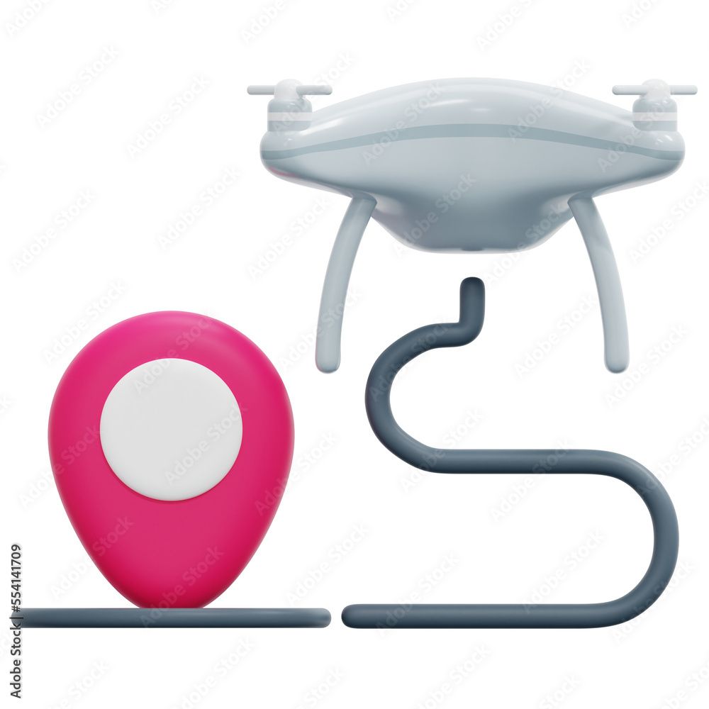 route 3d render icon illustration route 3d render icon illustration