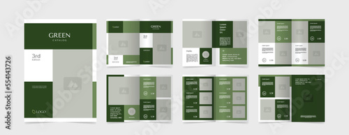modern a4 product catalog design template