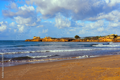 Fototapeta Naklejka Na Ścianę i Meble -  punta braccetto beach ragusa sicily, italy