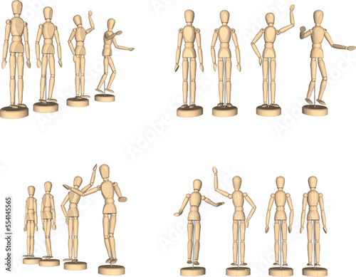 white background vintage classic wooden toy vector design