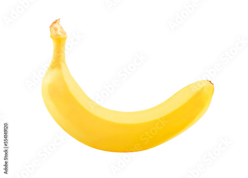 Ripe banana isolated on transparent png