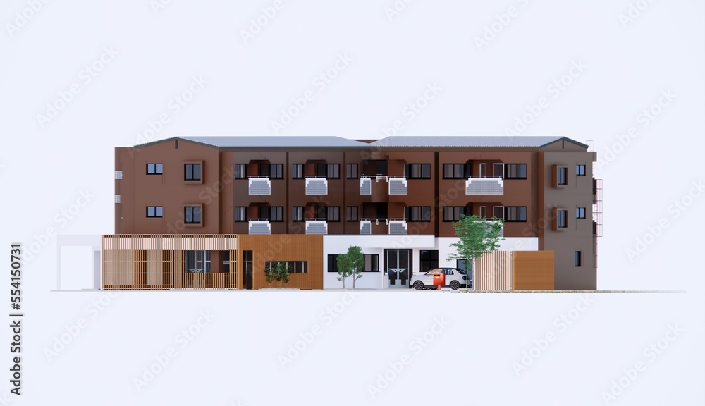 3d design illustration and rendering Homey Heights Takamiya 3d design illustration and rendering Homey Heights Takamiya