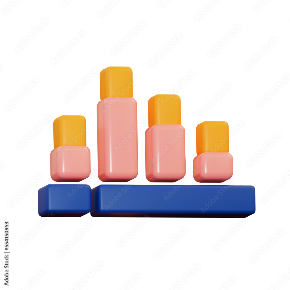 Analysis Chart 3D Icon Analysis Chart 3D Icon