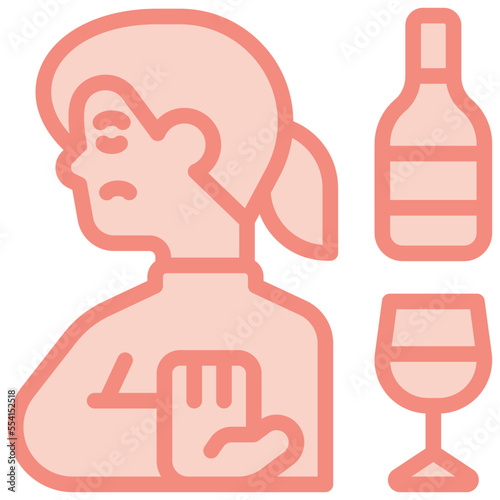 alcohol two tone icon