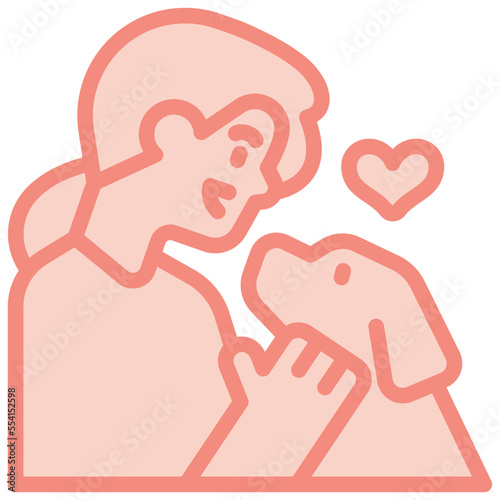 pet two tone icon