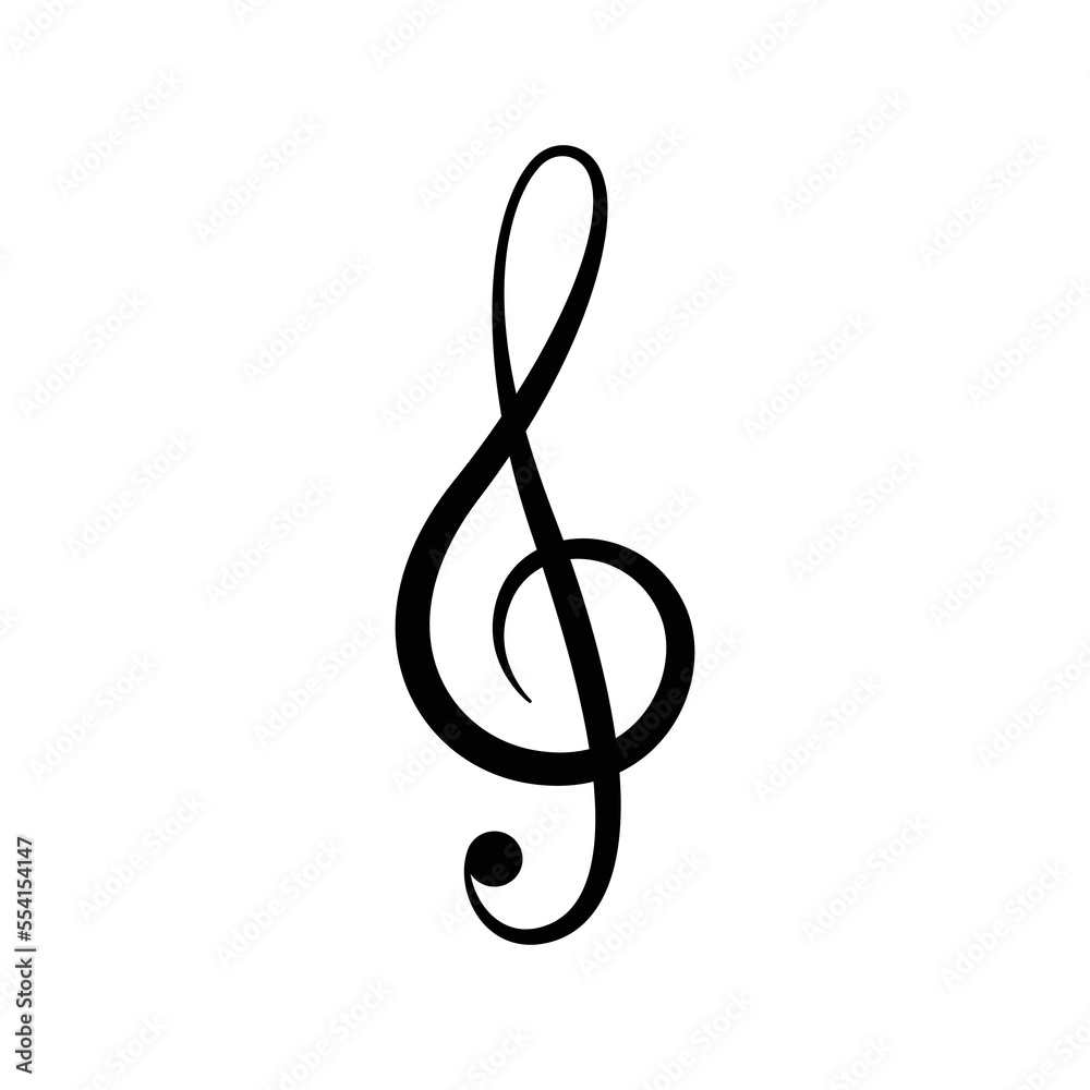 music note icon vector design template in white background music note icon vector design template in white background