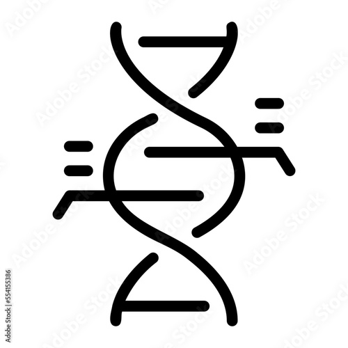 genetic line icon
