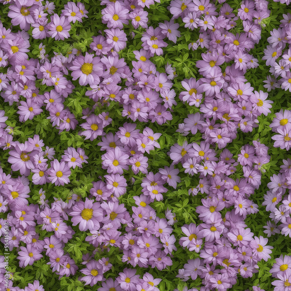 Obraz premium seamless texture of lavender flowers