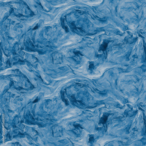 seamless texture of a blue marble surface