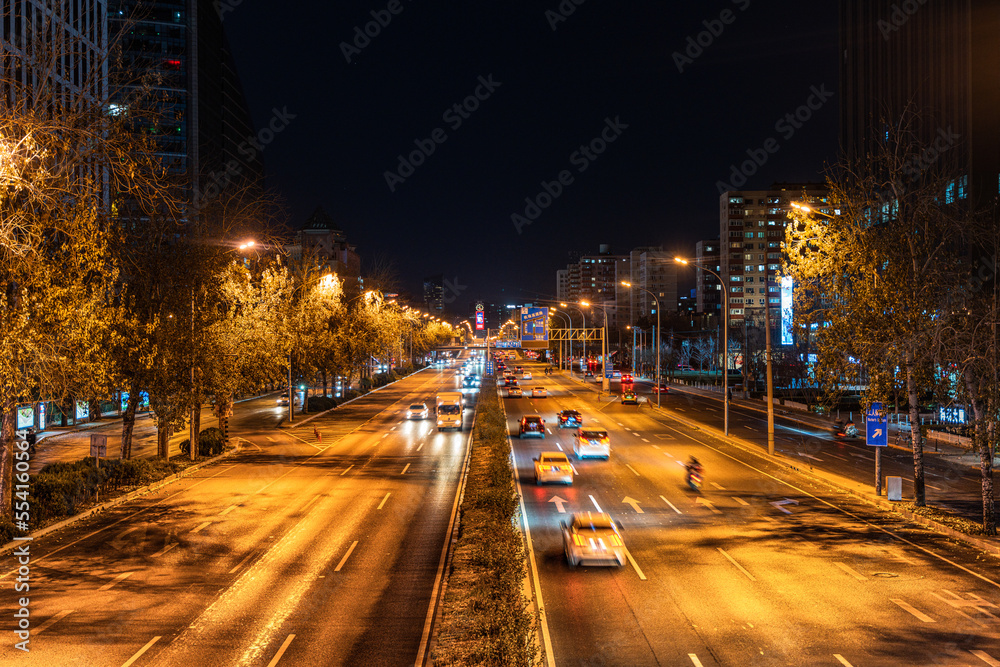 night road traffic traffic life