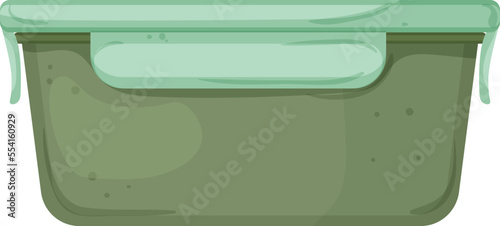 sandwich lunch box color icon vector. sandwich lunch box sign. isolated symbol illustration