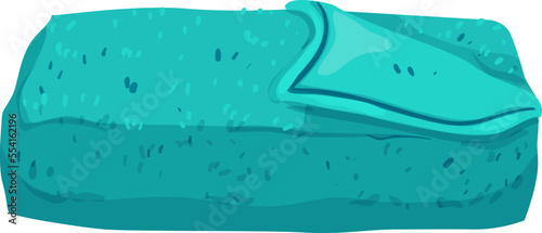 bathroom towel color icon vector. bathroom towel sign. isolated symbol illustration