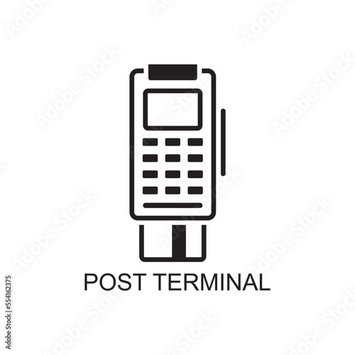 post terminal icon , payment icon