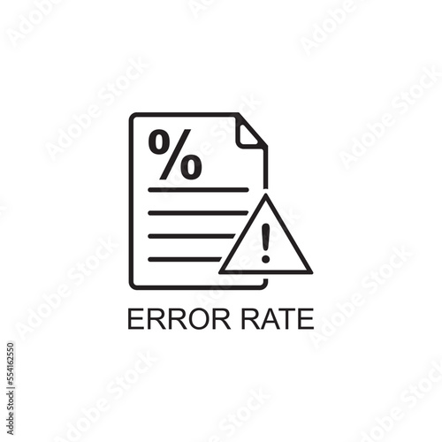 error discount icon , business icon