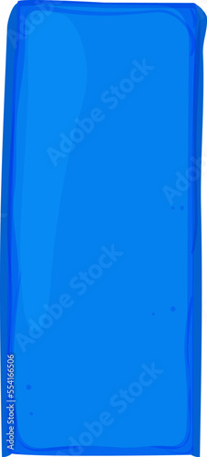 yoga camp mat cartoon. yoga camp mat sign. isolated symbol vector illustration