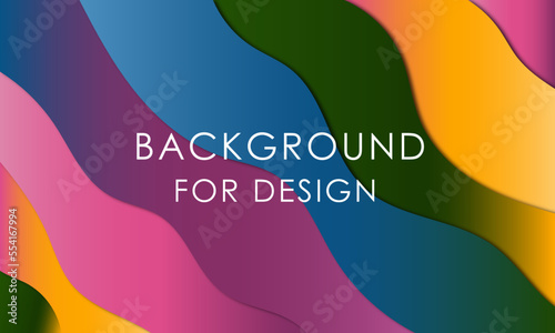 Abstract background with dynamic effect. Modern pattern. Vector illustration for design