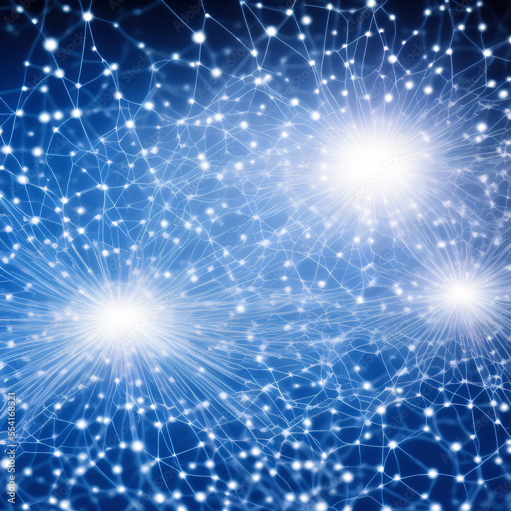 Artificial Intelligence, AI, network, future, holographic, light, blue, created with Generative AI Artificial Intelligence, AI, network, future, holographic, light, blue, created with Generative AI