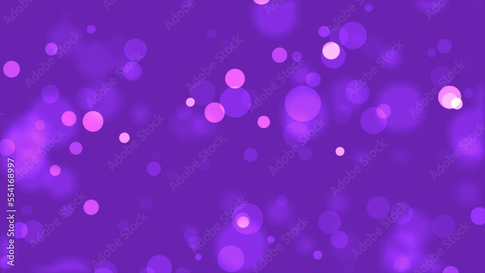 Colorful Bokeh Background 4k loop able