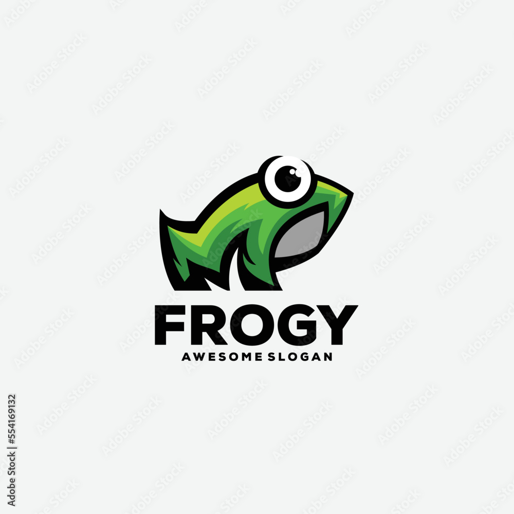 frog design logo gradient colorful frog design logo gradient colorful